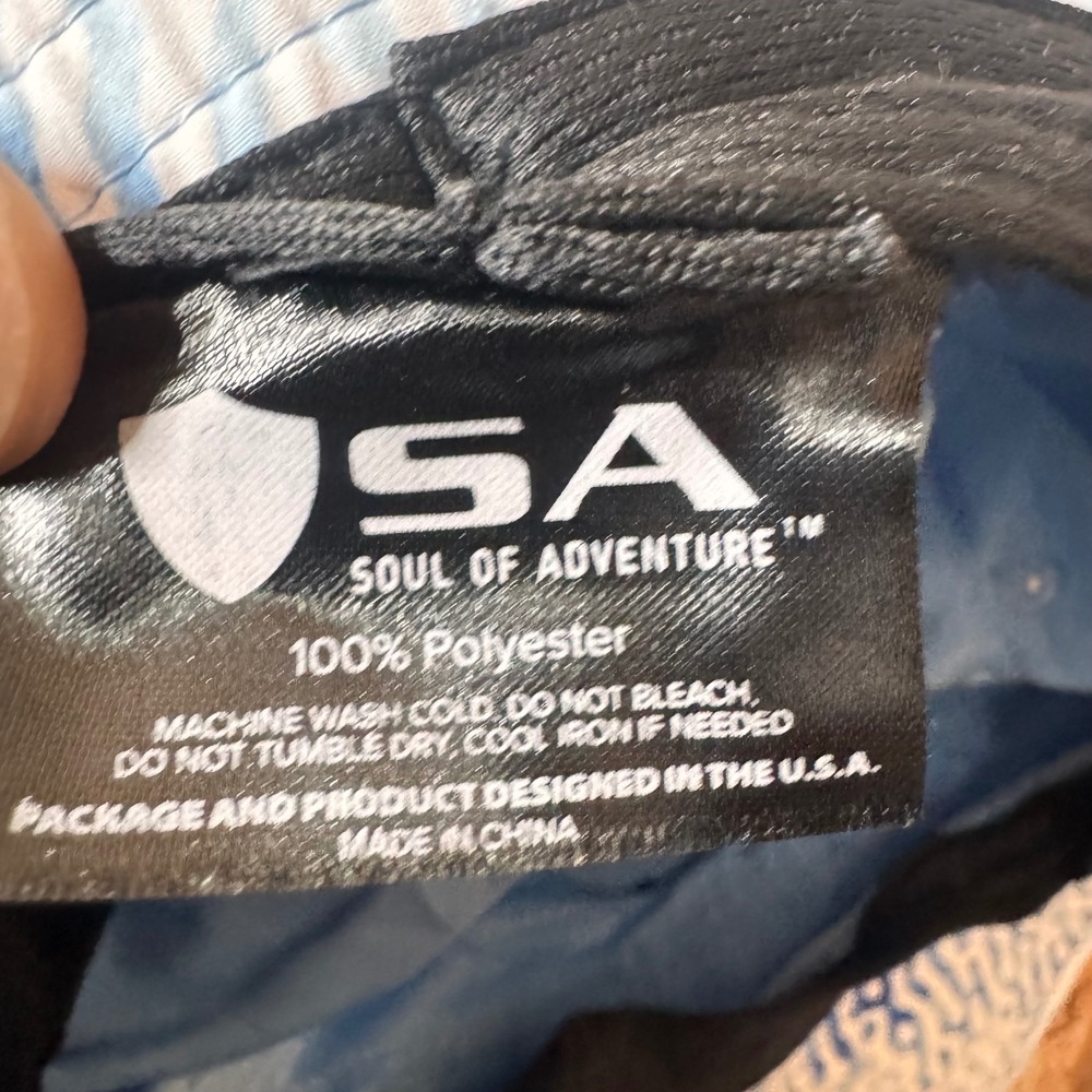 SA Soul‎ of Adventure Bucket Hat Light Blue Outdoor Sun Protection - Picture 2 of 4